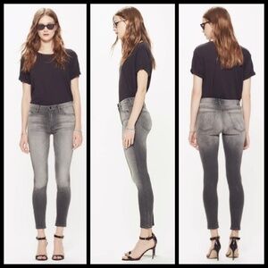 💕MOTHER💕 High Waisted Looker Skinny Jeans Gray